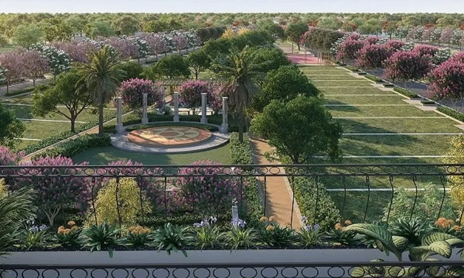 Landscaped Garden at DLF Sector 127 Noida
